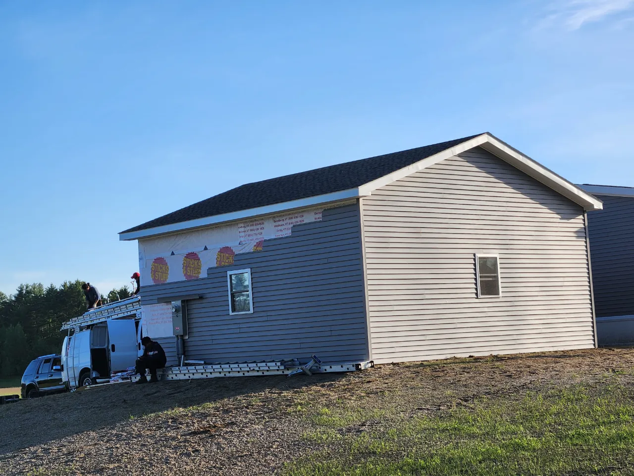 Exterior project completed by T-WORKZ CORP in New Hampshire